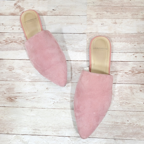 Vagabond EU 36 Katlin Suede Slide Pointed Toe Mule Pink - Picture 11 of 11